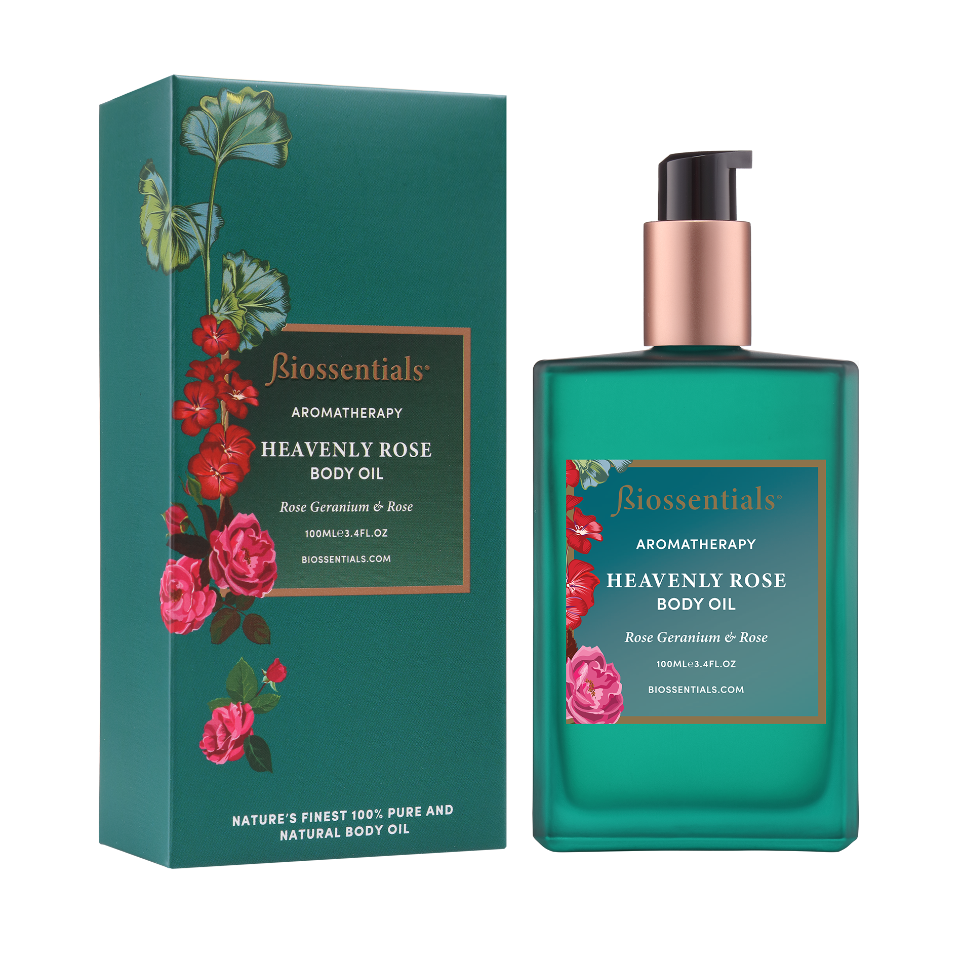 Heavenly Rose Body Oil Set